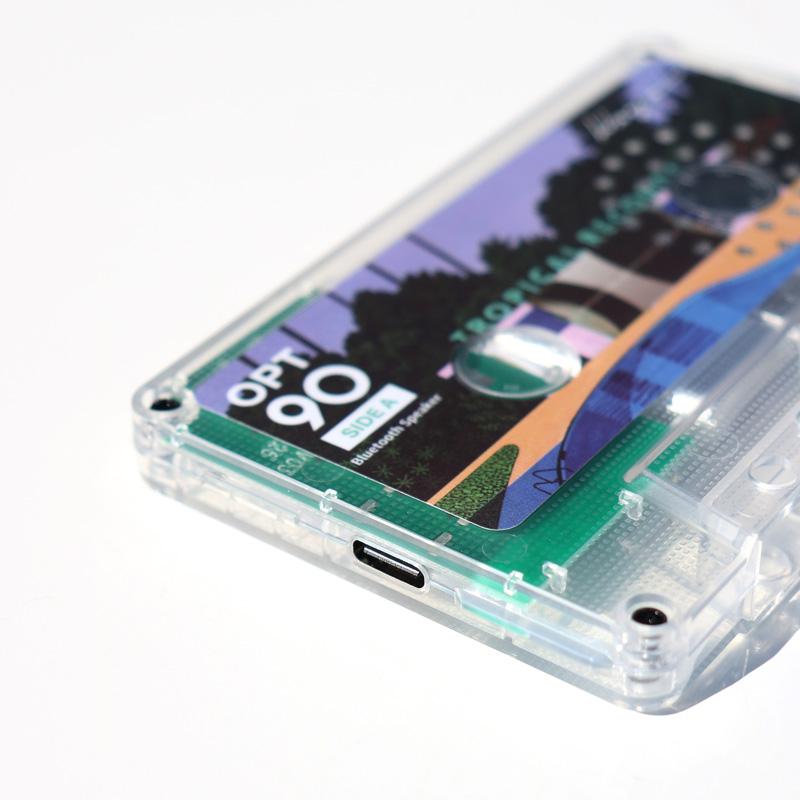 Opt! カセットテープスピーカー 永井博コラボ